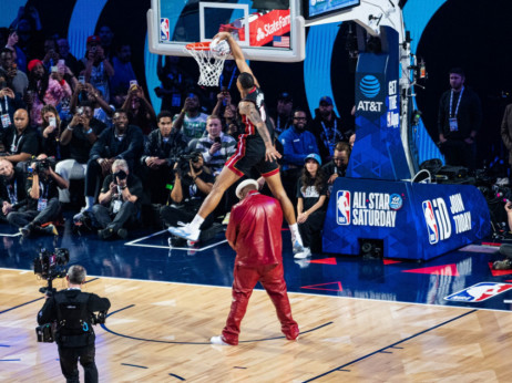 (VIDEO) Kešad Džonson zvezda zakucavanja na Ol-star vkendu: Saigrač Jovića bacio žiri na teme