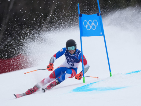 Aleksa Tomović uz još 52 skijaša nije završio prvu trku slaloma na ZOI