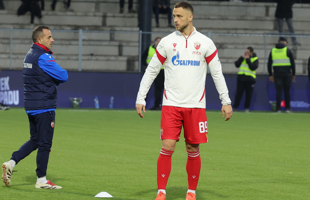 Marko Arnautović na treningu