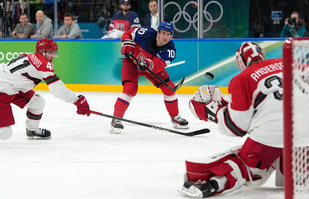 Červenka postiže gol za Čehe