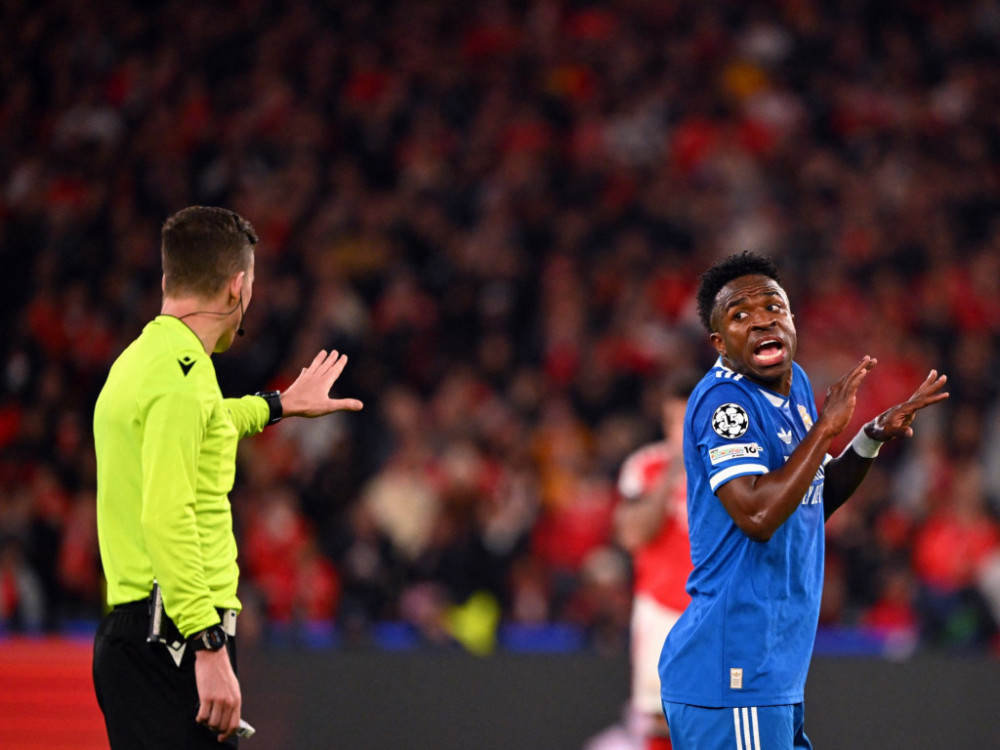 Vinisijus Žunior, fudbaler Real Madrida, vređan tokom meča sa Benfikom