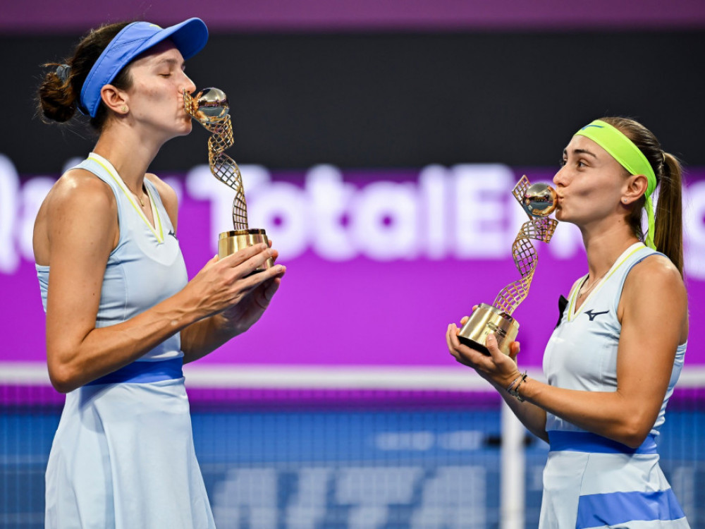 Aleksandra Krunić i Ana Danilina, srpska i kazahstanska teniserka