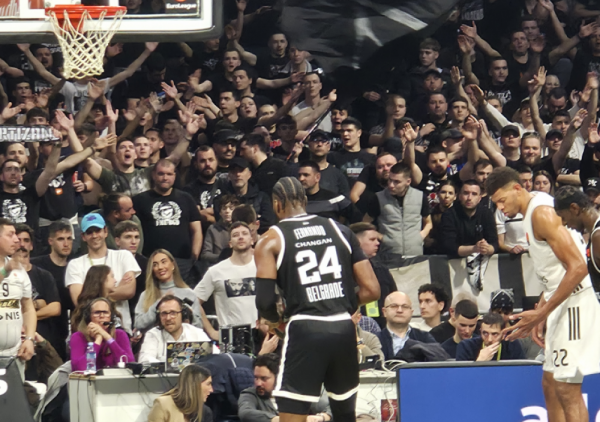 KK Partizan kažnjen zbog ponašanja navijača na meču protiv Reala