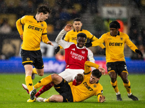 Kiks koji može da ih košta titule: Vulvsi šokirali Arsenal u sudijskoj nadoknadi
