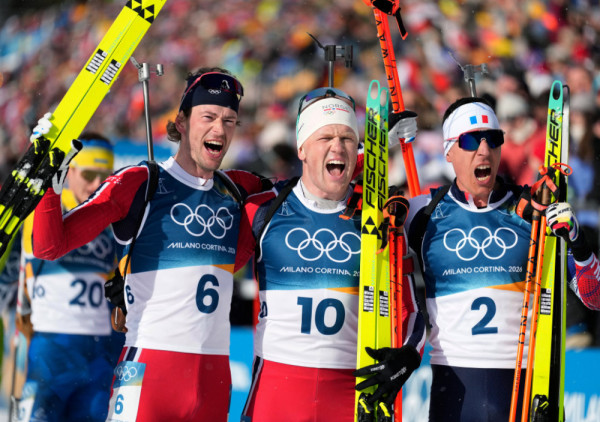 Norveška nastavila da hara ZOI 2026, lestvica pomerena na 16 ZLATA: Biatlonska titula pojačana srebrom