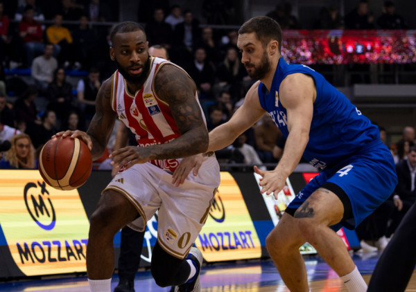 (UŽIVO, FOTO, VIDEO) Crvena zvezda - Spartak: Crveno-beli kontrolišu rezultat posle prve četvrtine