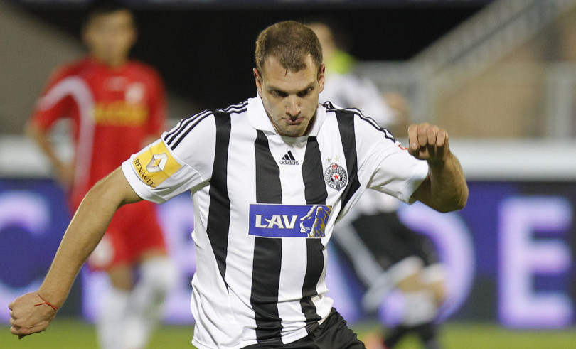 Nemanja Kojić u dresu Partizana