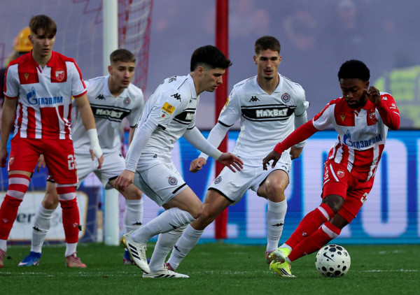(UŽIVO) Crvena zvezda - Partizan 0:0: Odličan derbi, prilike na obe strane