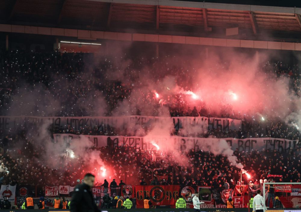 Fudbaleri Partizana i Zvezde