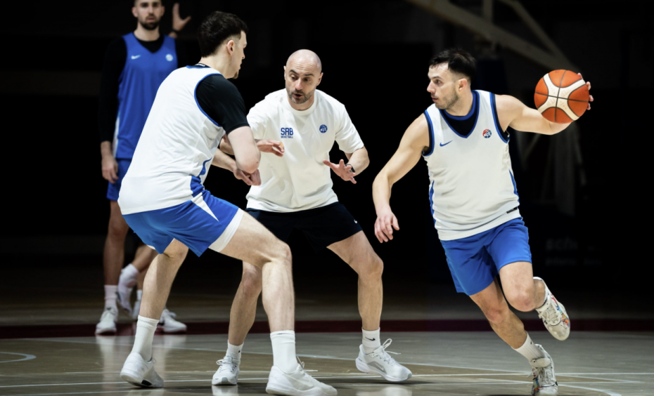 Pripremni trening reprezentacije Srbije