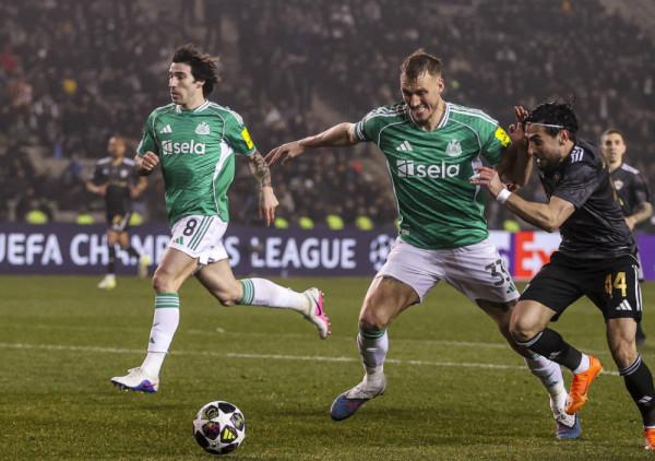 (UŽIVO) UEFA Liga šampiona: Njukasl već ima dva gola prednosti!