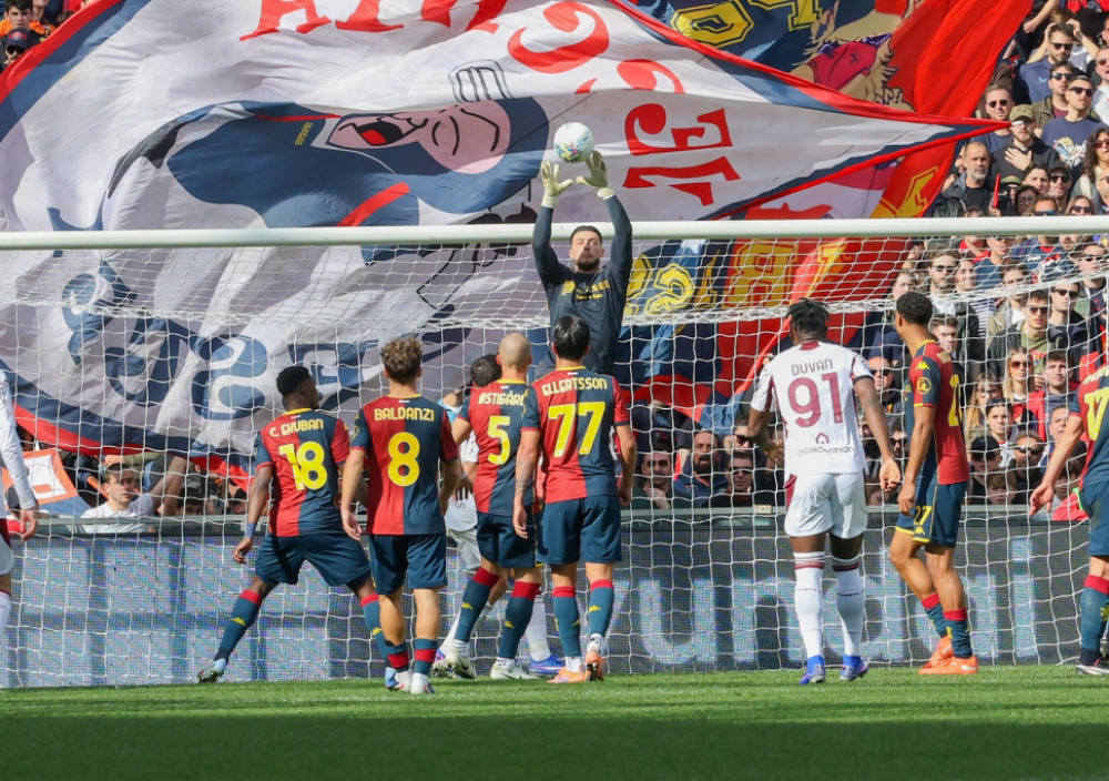 Fudbaleri Torina, na utakmici sa Đenovom