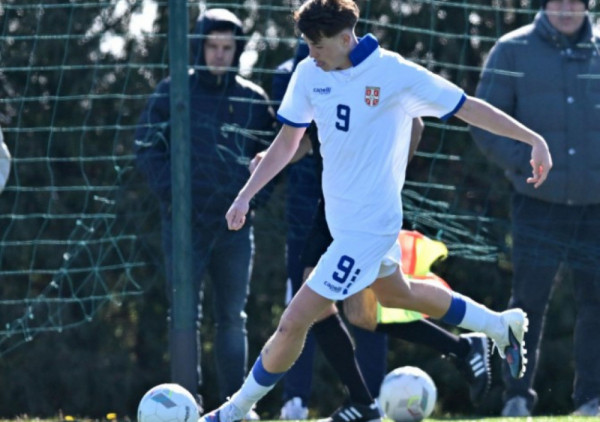 Kadeti poraženi od Slovenaca: Samardžić debitovao golom za Srbiju