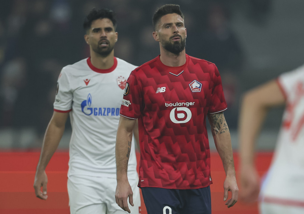 Olivije Žiru, fudbaler Lila