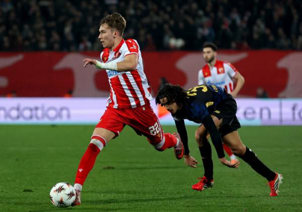 (UŽIVO) Crvena zvezda – Lil (0:1): Arnautović i Veljković na terenu