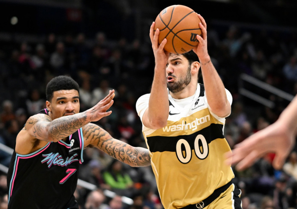 Tristan Vukčević, košarkaš Vašingtona