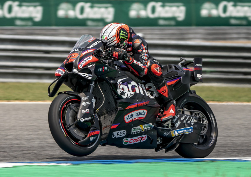 Marko Beceki, vozač Aprilije