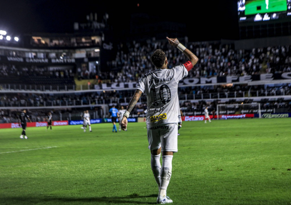 Nejmar, na poslednjem meču Santosa