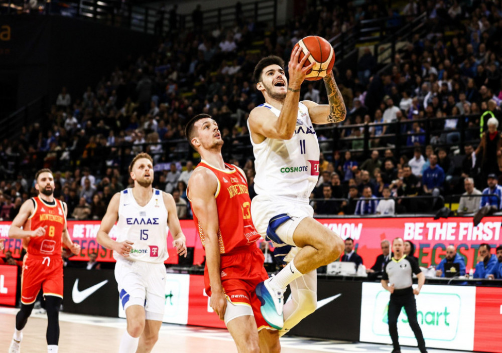 Košarkaši Grče i Crne Gore u duelu