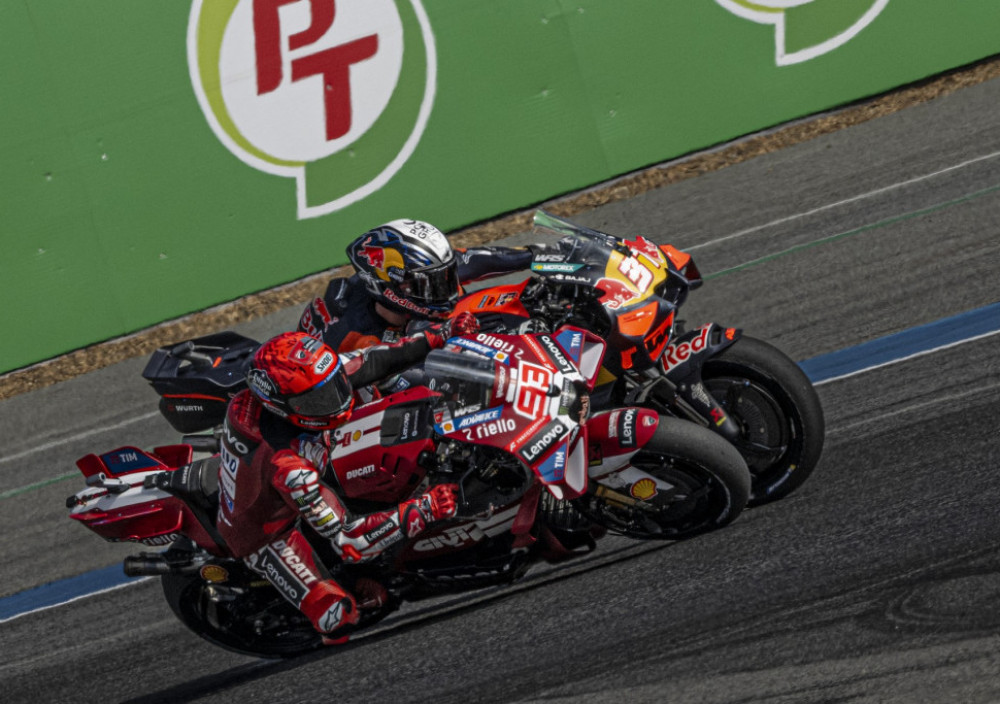 Mark Markez i Pedro Ajkosta, na današnjoj sprint Moto GP trci