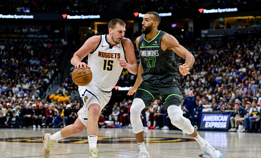 Nikola Jokić i Rudi Gober