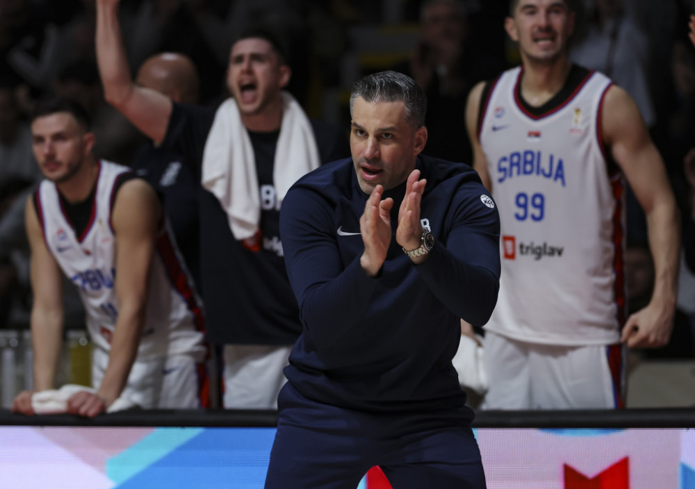 Dušan Alimpijević, selektor Srbije