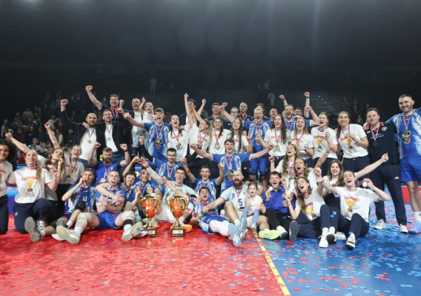 Odbojkaši Spartaka i odbojkašice TENT-a osvojili Kup Srbije