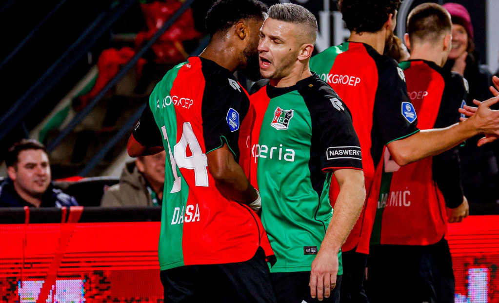 Brajan Linsen je postigao gol za NEC