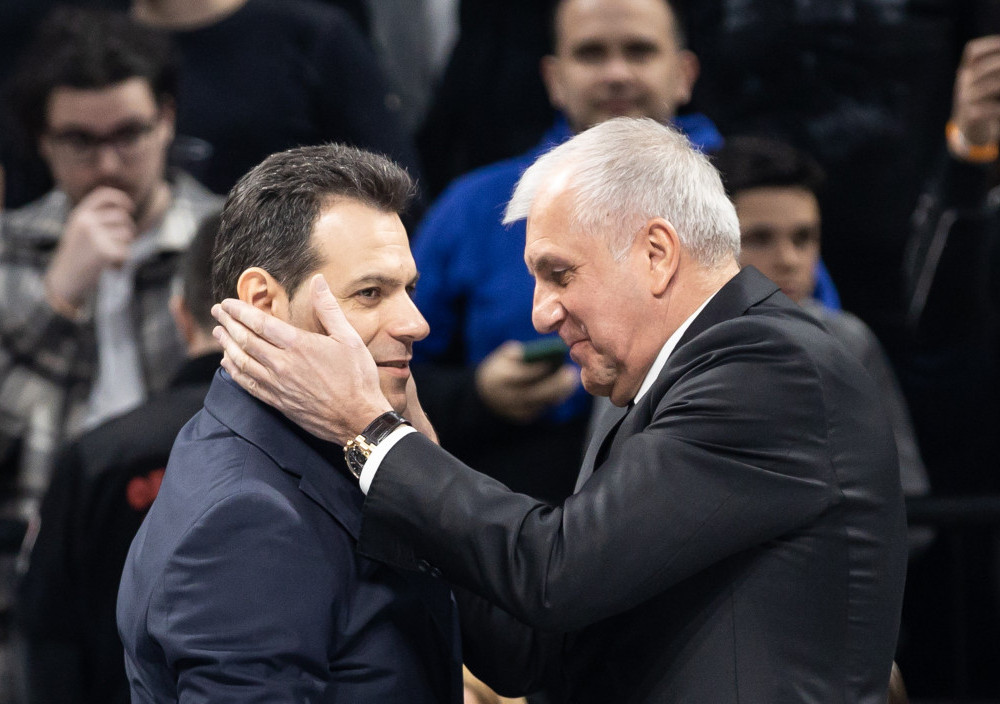 Željko Obradović i Dimitris Itudis