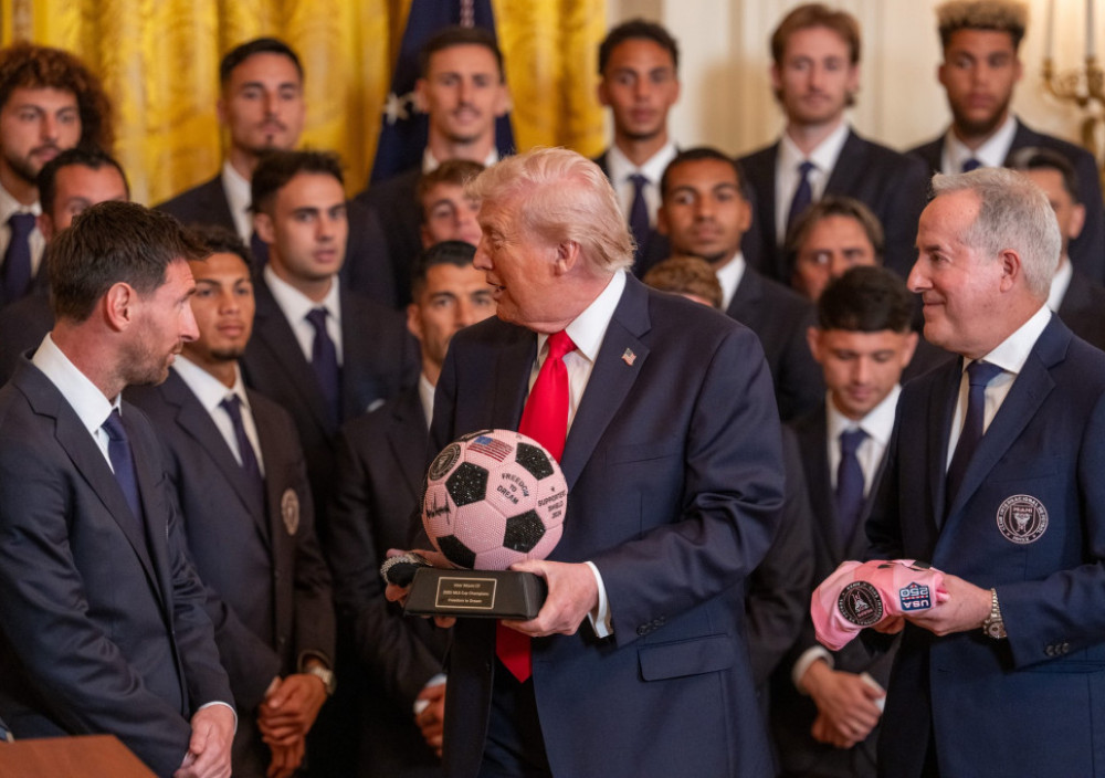 Donald Tramp i Lionel Mesi