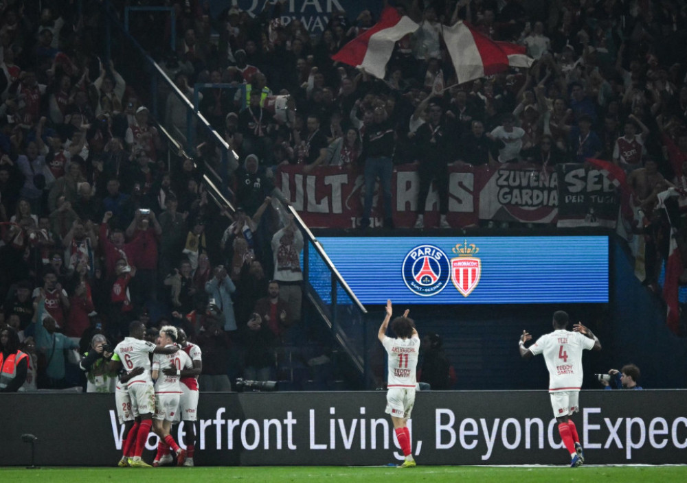 Slavlje fudbalera Monaka