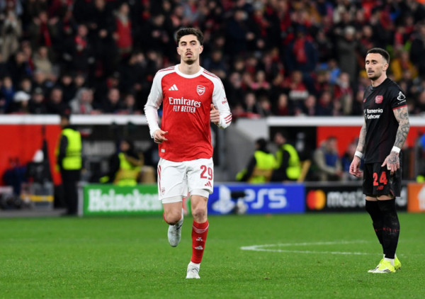 (UŽIVO, VIDEO) UEFA Liga šampiona: Haverc doneo Arsenalu izjednačenje protiv matičnog kluba