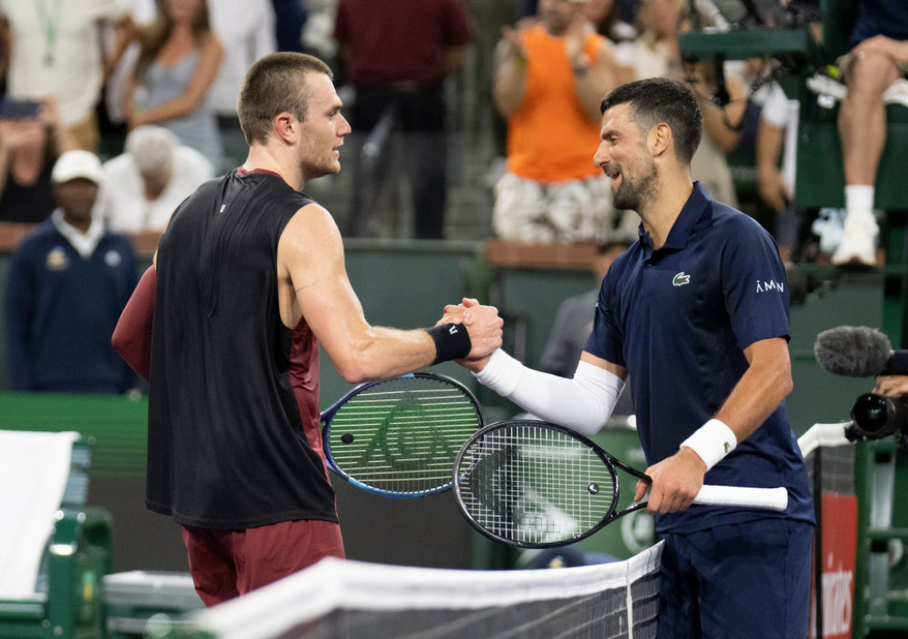 Džek Drejper i Novak Đoković