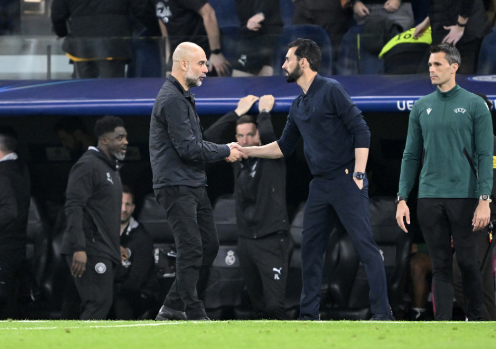 Pep Gvardiola i Alvaro Arbeloa