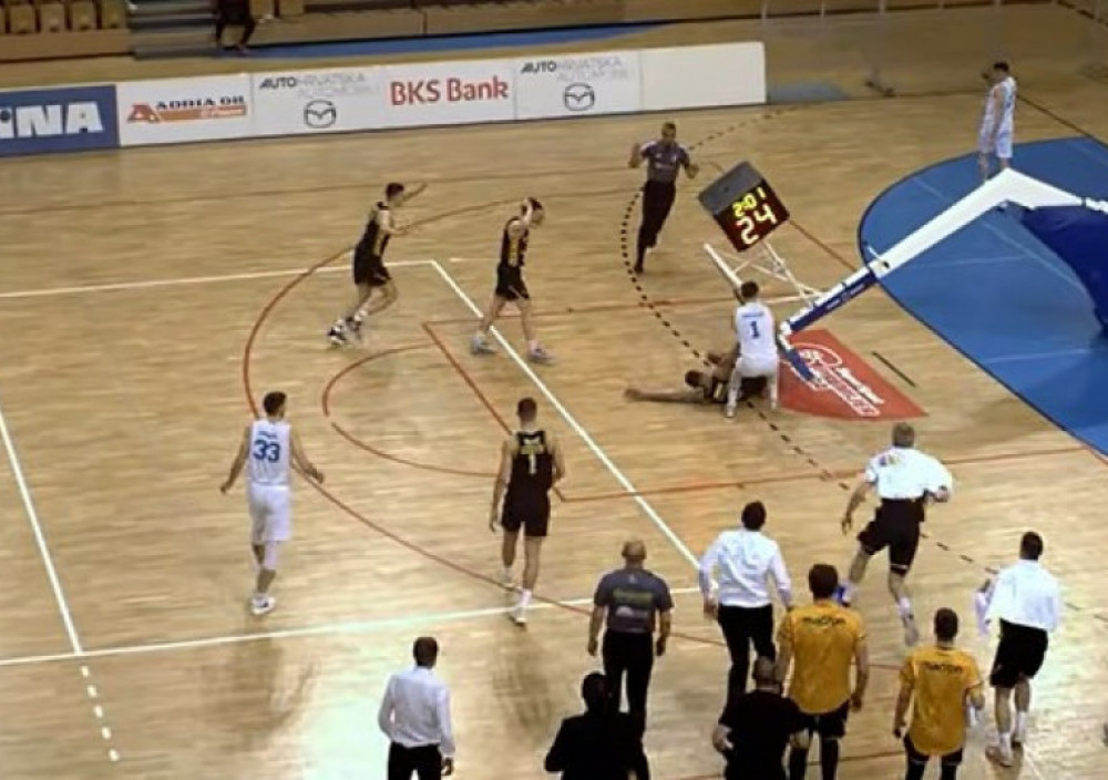 Incident na utakmici KK Split