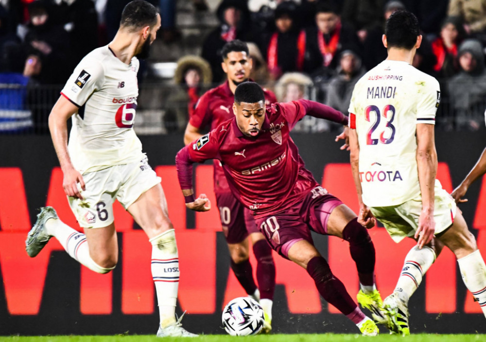 Fudbaleri Lila i Rena, na utakmici Lige 1