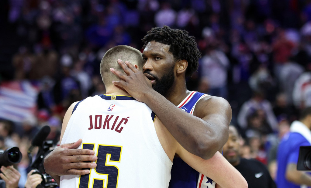 Nikola Jokić i Džoel Embid