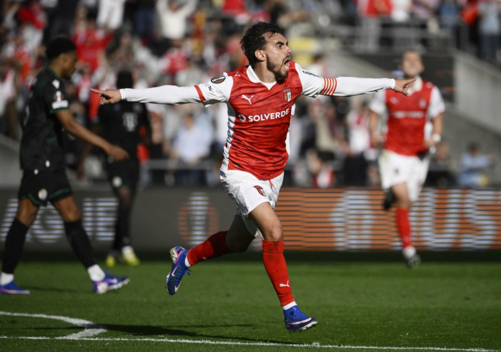 Rikardo Orta, fudbaler Brage, strelac na meču Lige Evrope sa Ferencvarošem