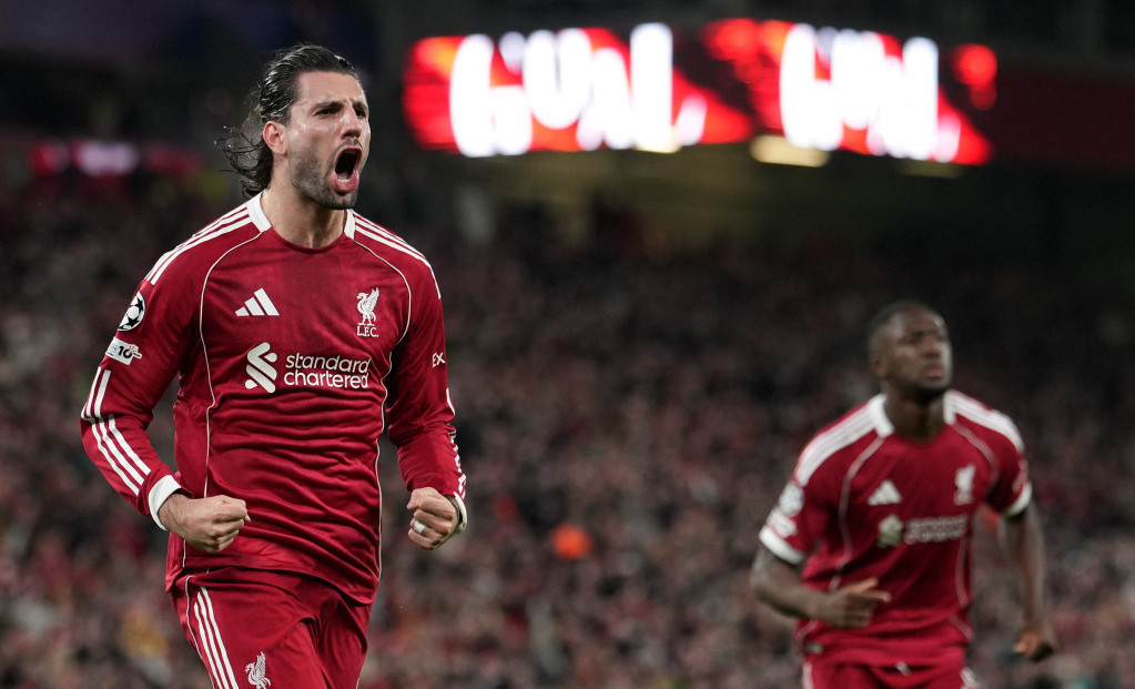 Dominik Soboslaj, strelac za Liverpul