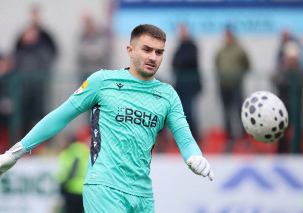 (VIDEO) Samčović odbranio penal u nadoknadi i sačuvao bod Novom Pazaru u Ivanjici