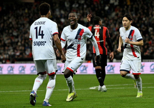 Parižani ponovo lideri: PSŽ rutinski slomio Nicu i vratio se na vrh