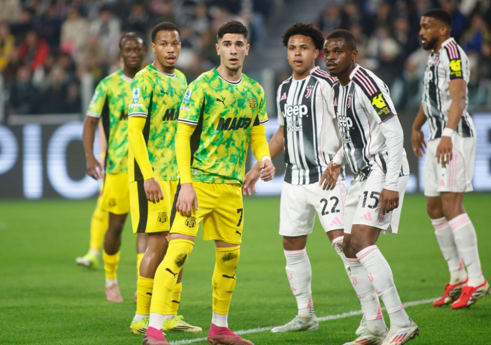 Fudbaleri Juventusa i Sasuola