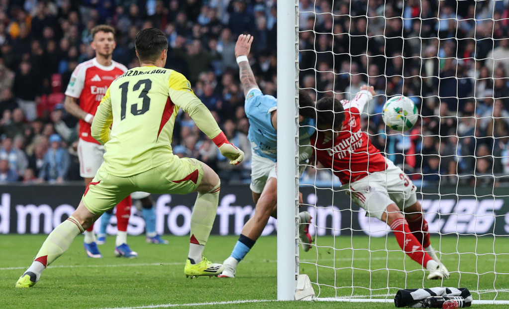 Prvi gol Nika O' Rajlija