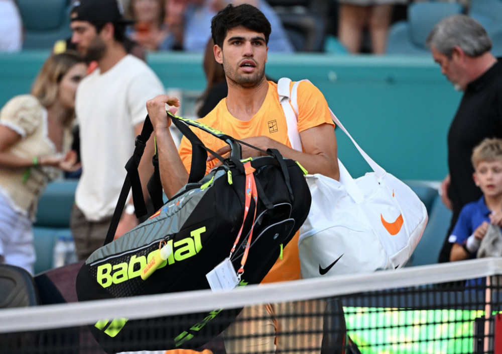 Karlos Alkaraz, španski teniser, završio učešće na Mastersu u Majamiju