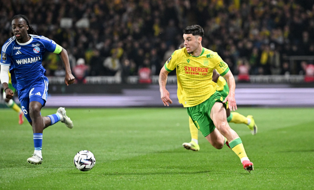 Matis Ablin, najbolji igrač Nanta protiv Strazbura