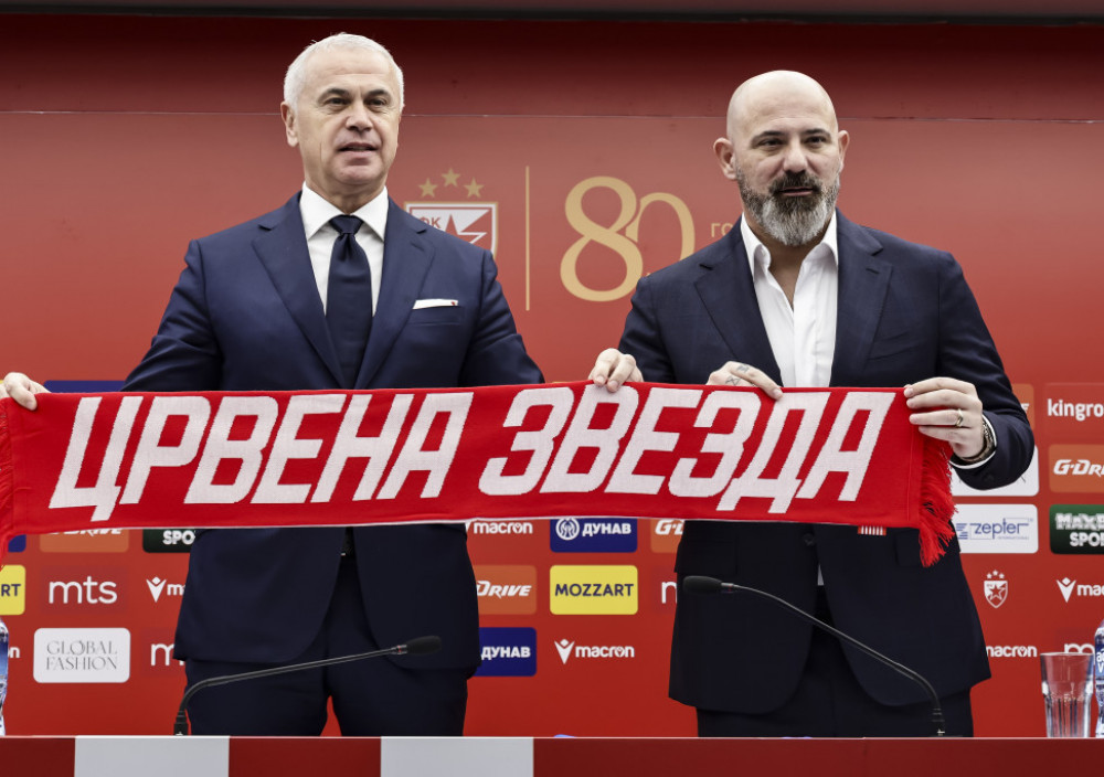 Zvezdan Terzić i Dejan Stanković, generalni direktor i trener CVrvene zvezde