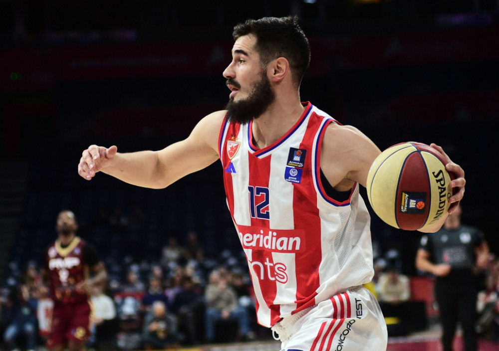 Nikola Kalinić, košarkaš Crvene zvezde