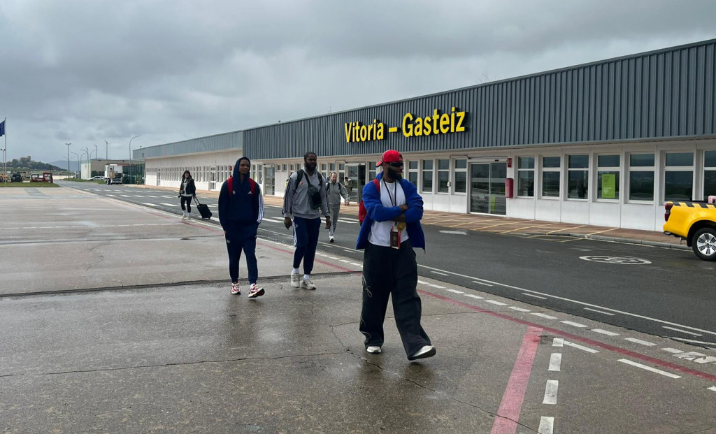 Košarkaši Crvene zvezde u Vitoriji