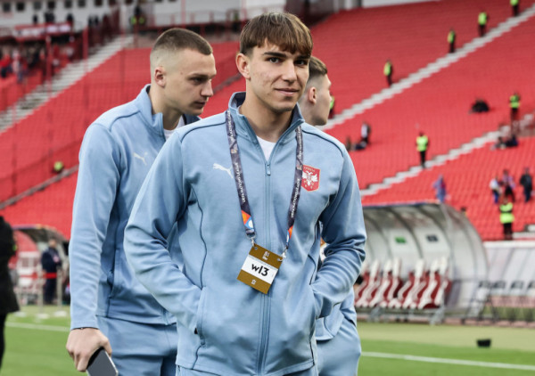 (VIDEO) Nakon brutalnog gola Englezima: Mihajlo Cvetković za Arenu sport govorio o situaciji koja će mu obeležiti karijeru