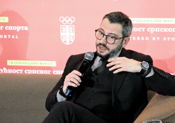 Direktor ACG, Nebojša Žugić, učestvovao na forumu "Budućnost srpskog sporta"